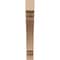 Ekena Millwork 3-inch W x 16-inch D x 22-inch H Pescadero Rough Cedar Woodgrain TimberThane Knee Brace, Primed BRCUR03X16X22PECRCPR - alternate 2